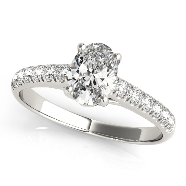 Tayla Pave Diamond Engagement Ring