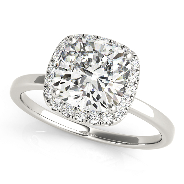 Annika Halo Engagement Ring
