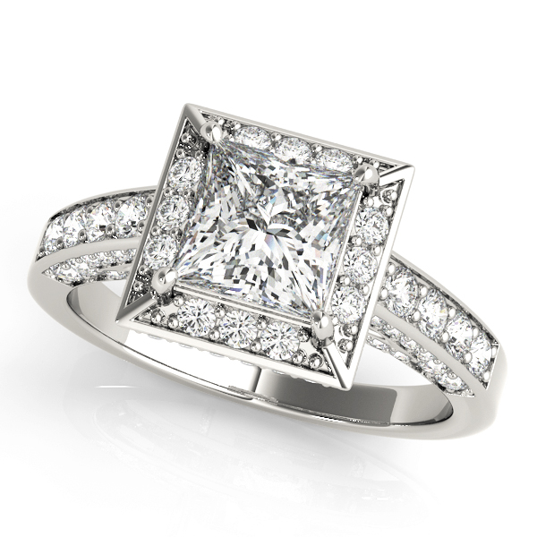 Gracie Halo Engagement Ring