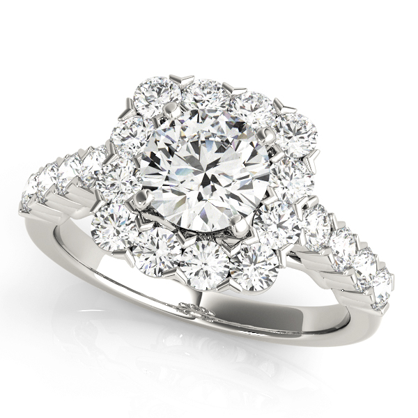 Alena Halo Engagement Ring