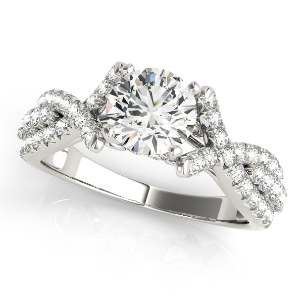 Noel Pave Diamond Engagement Ring