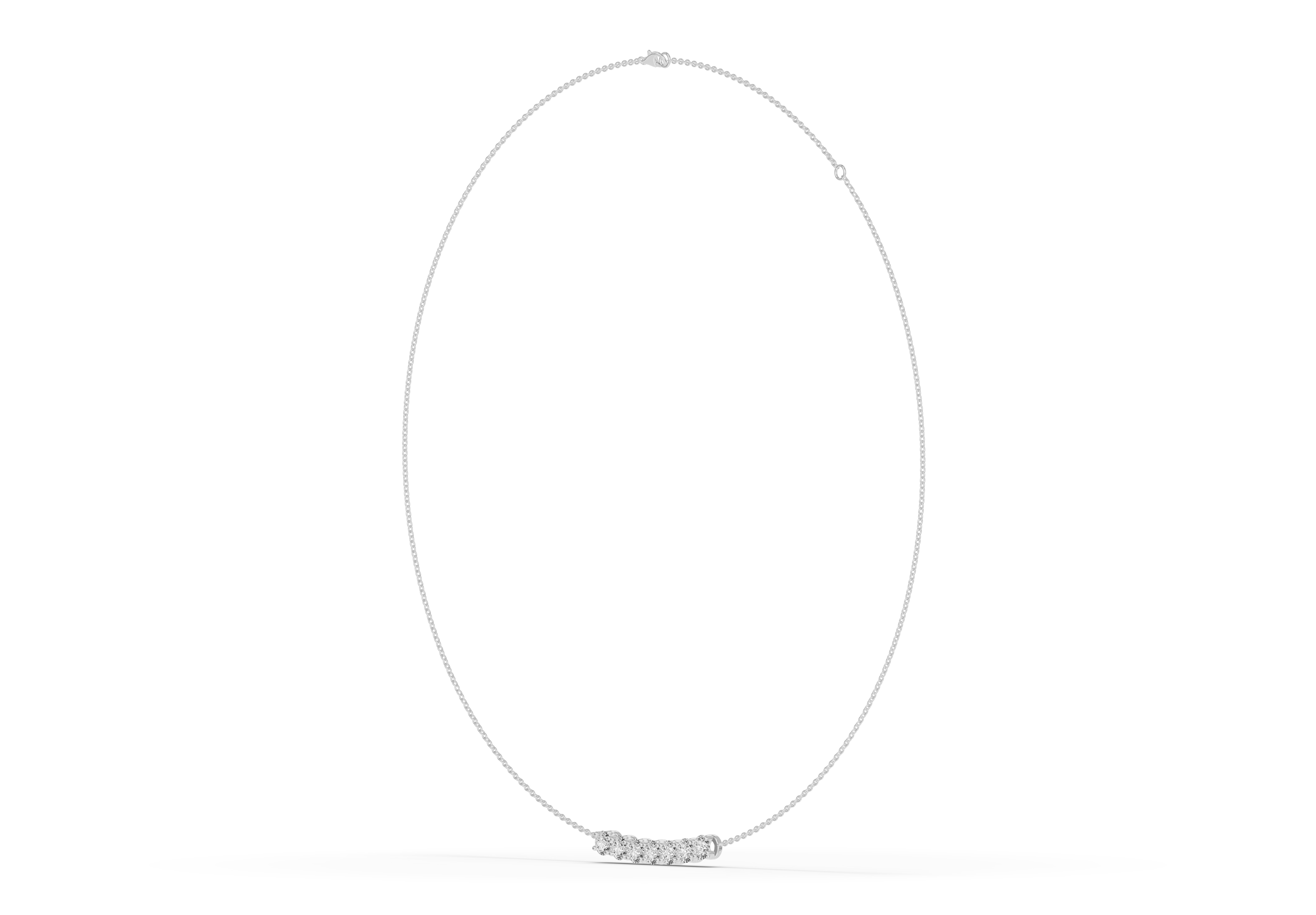 Unity Prong Diamond Bar Necklace (1.75 ct. tw.)