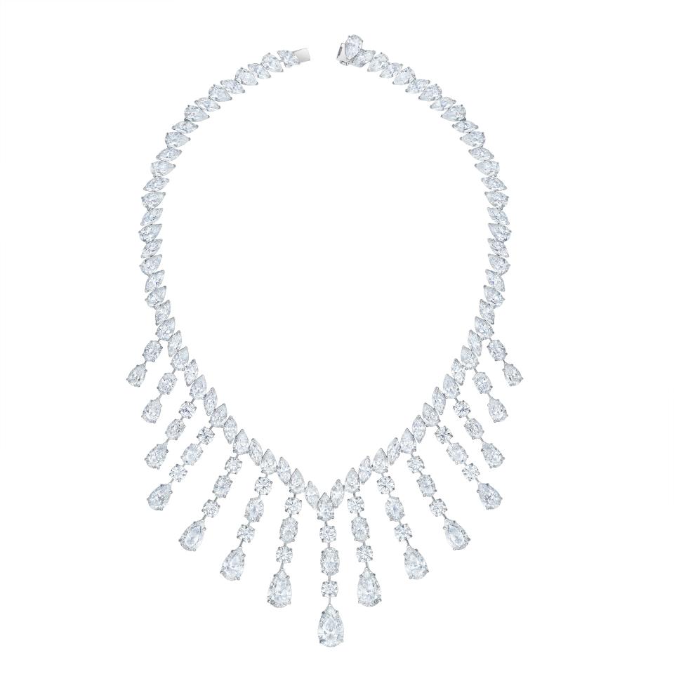 Waterfall Lab Diamond Masterpiece Necklace (136.08 ct. tw.)