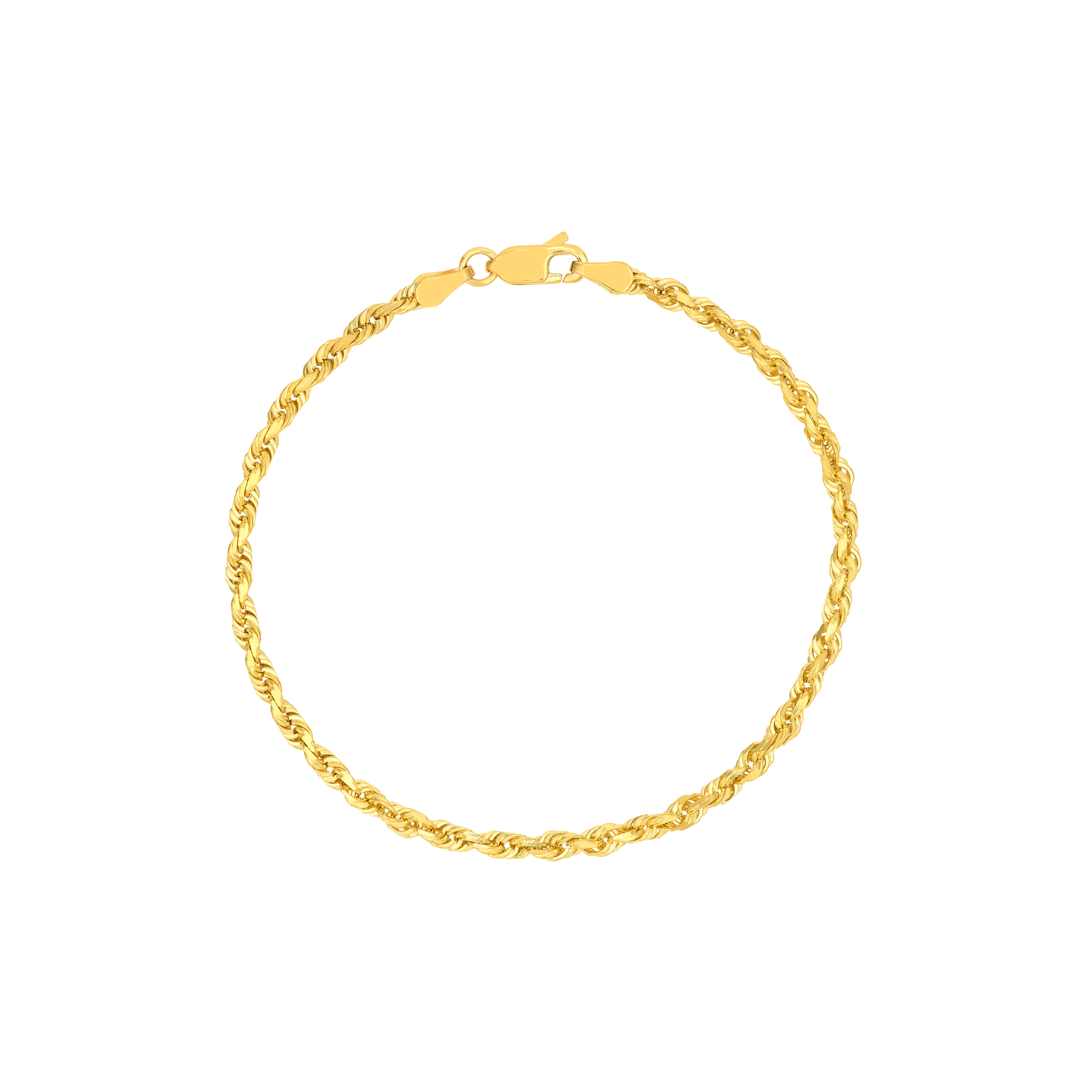 Rope Chain Bracelet, 8 inches)