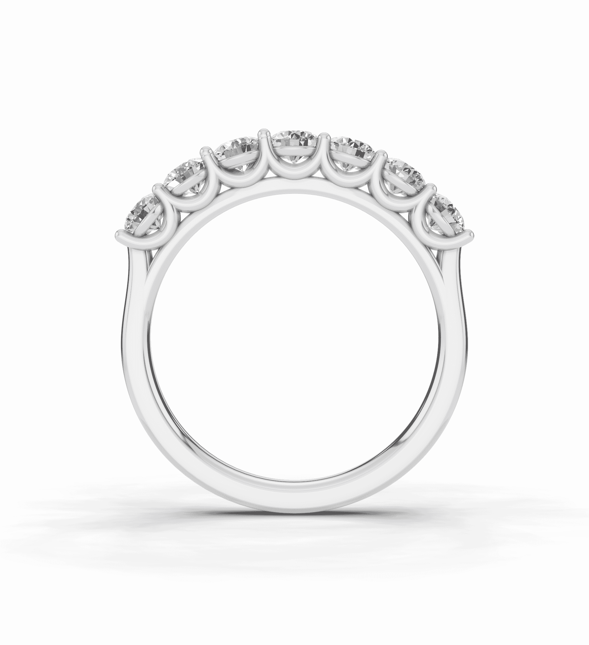 Tradition U-Prong Seven-Stone Lab Diamond Band (1.00 ct. tw.)