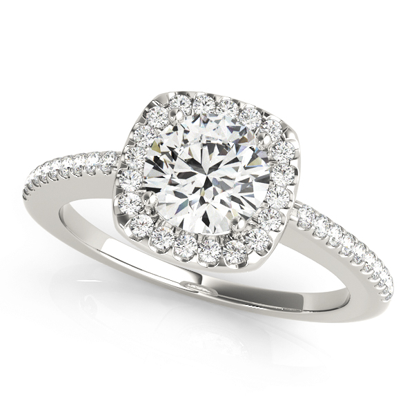 Wren Halo Engagement Ring