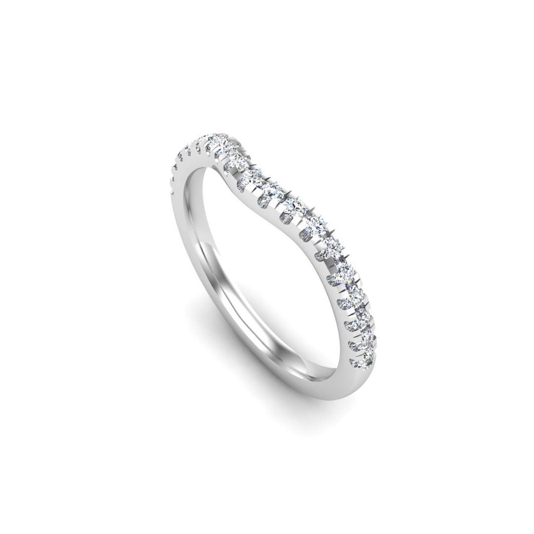 Rose Pave Band