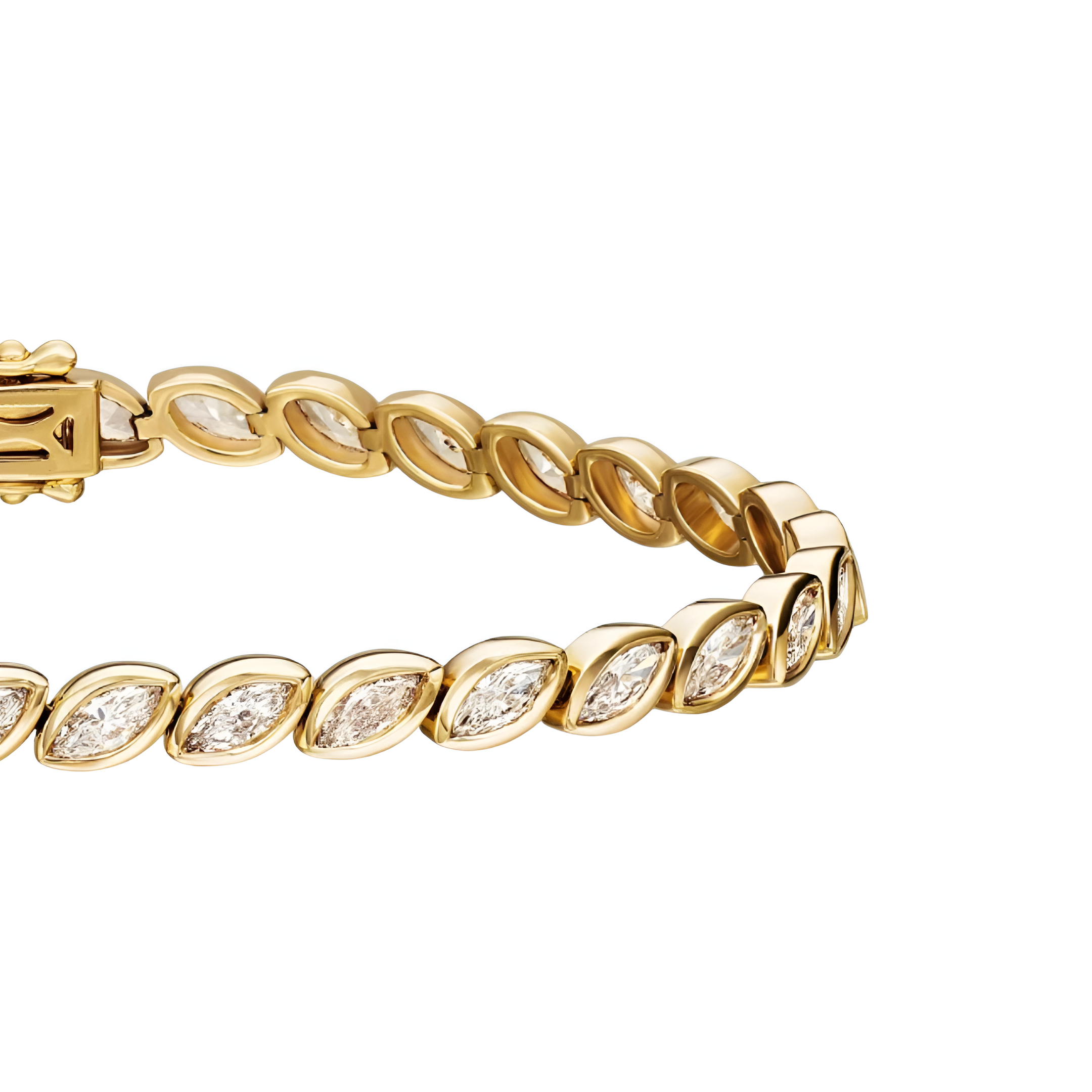 Marquise Diamond Bezel Bracelet (4 1/2 ct. tw.)
