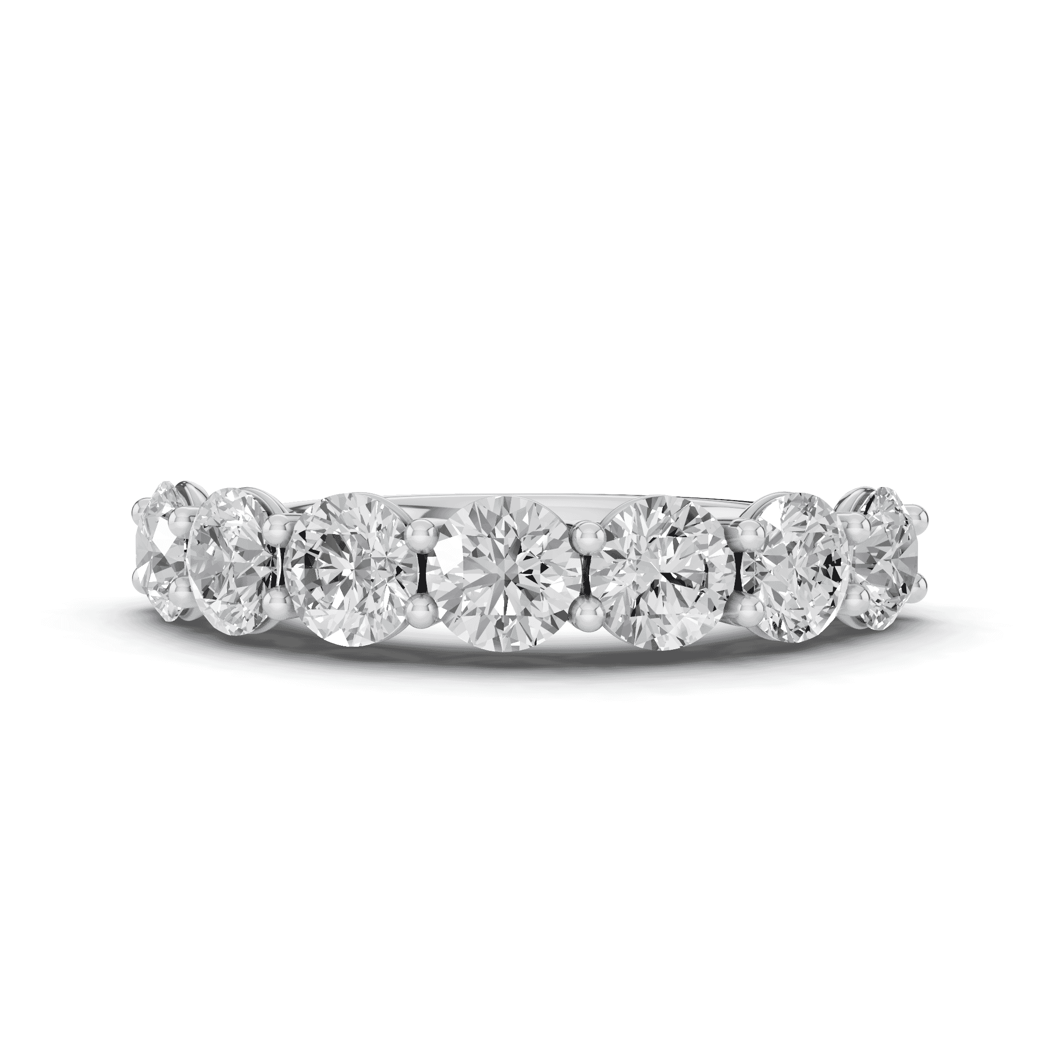 Tradition U-Prong Seven-Stone Lab Diamond Band (2.50 ct. tw.)