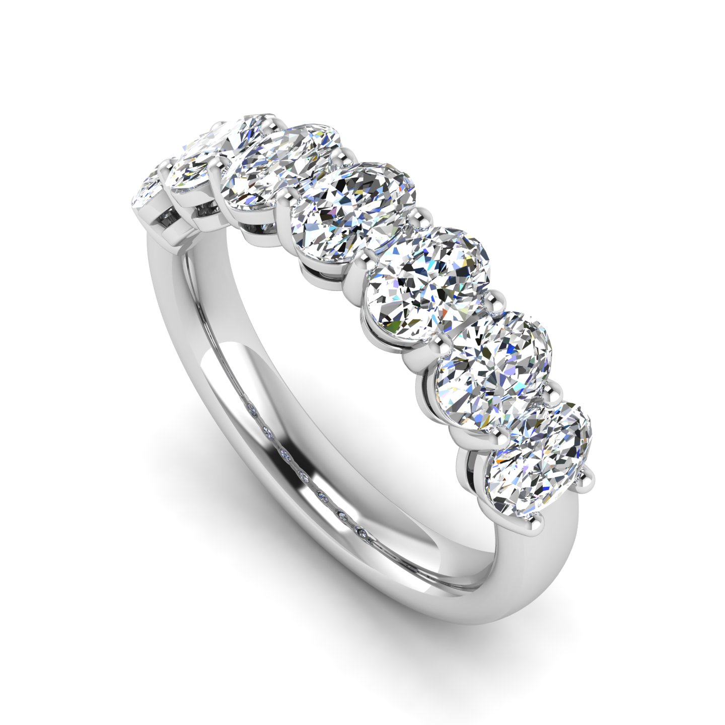 Mavi 7 Stone Diamond Band