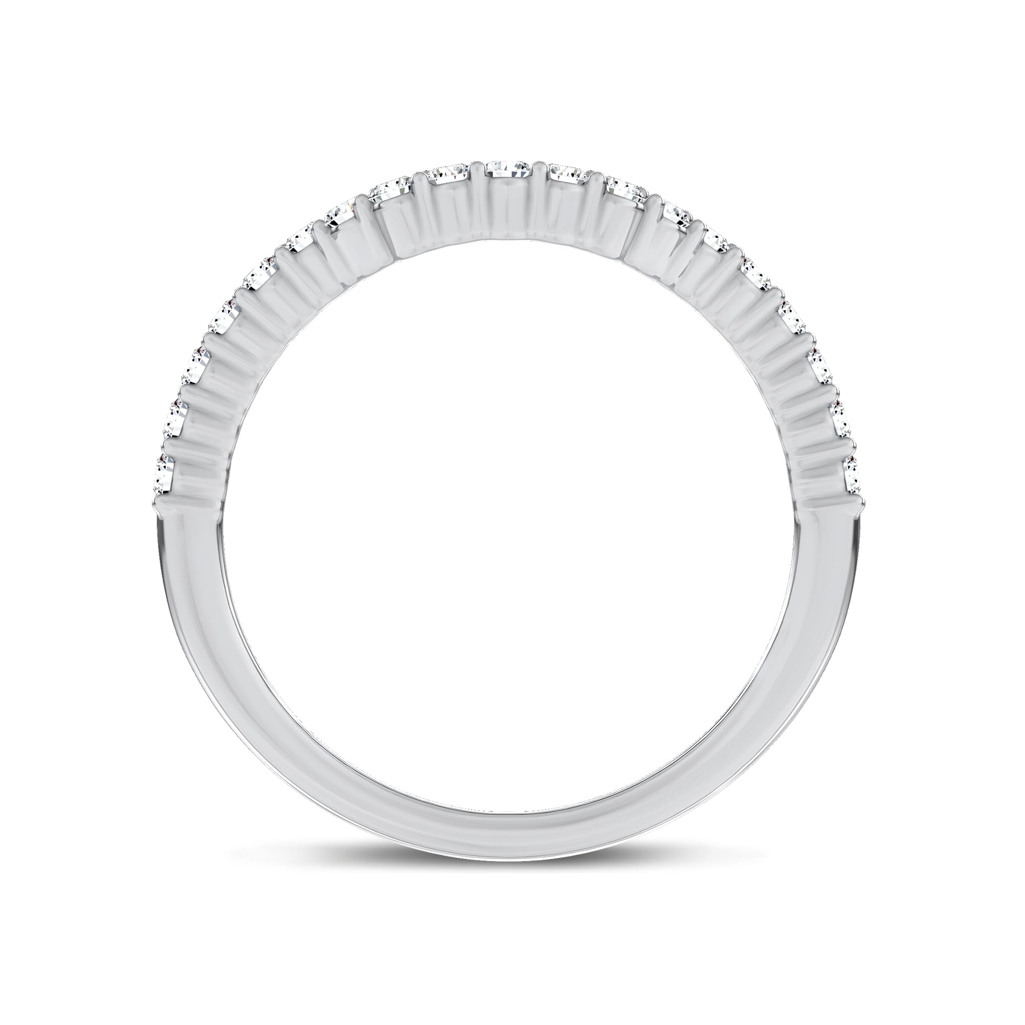 Dorian Contour Pave Band