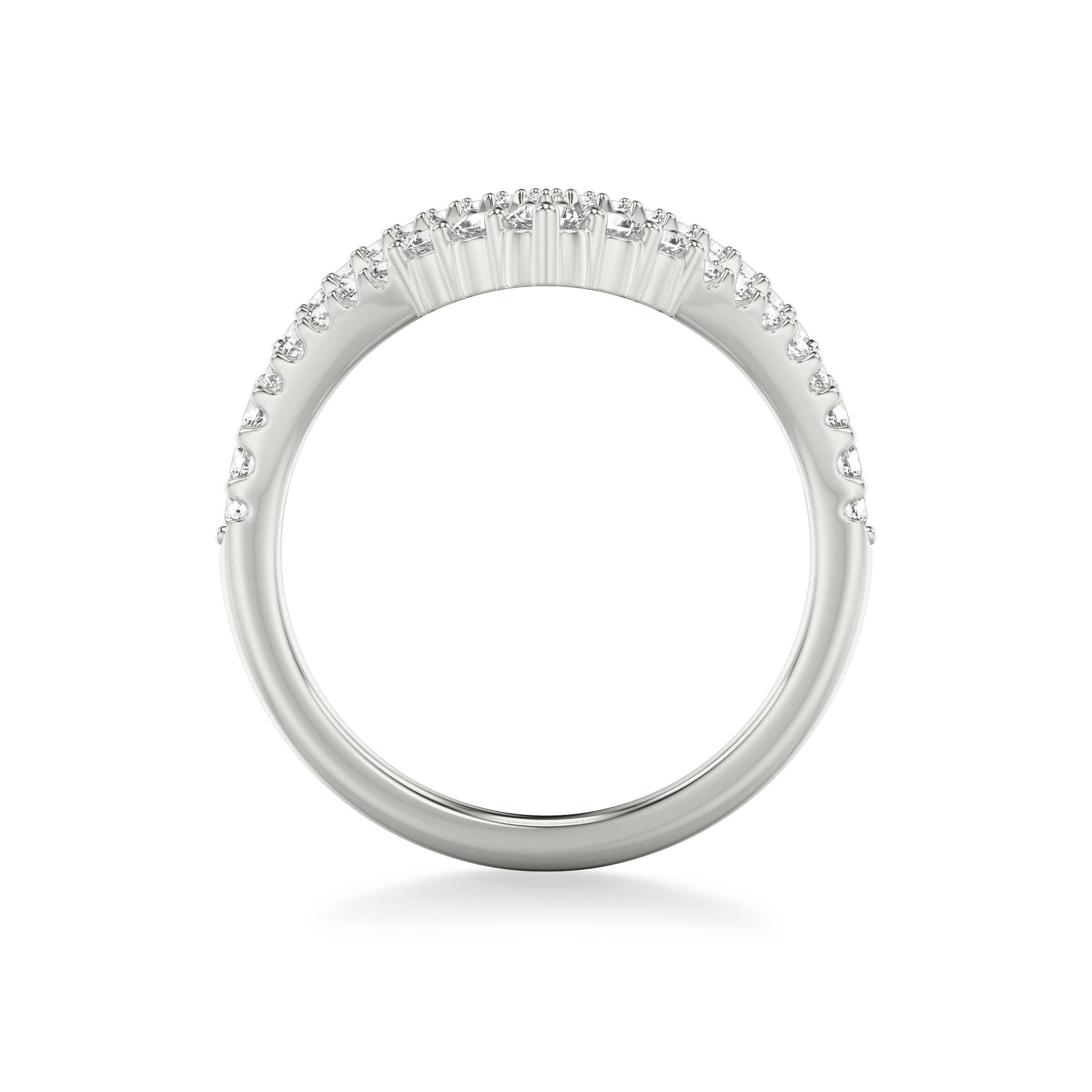 Graduated Diamond Double V-Band