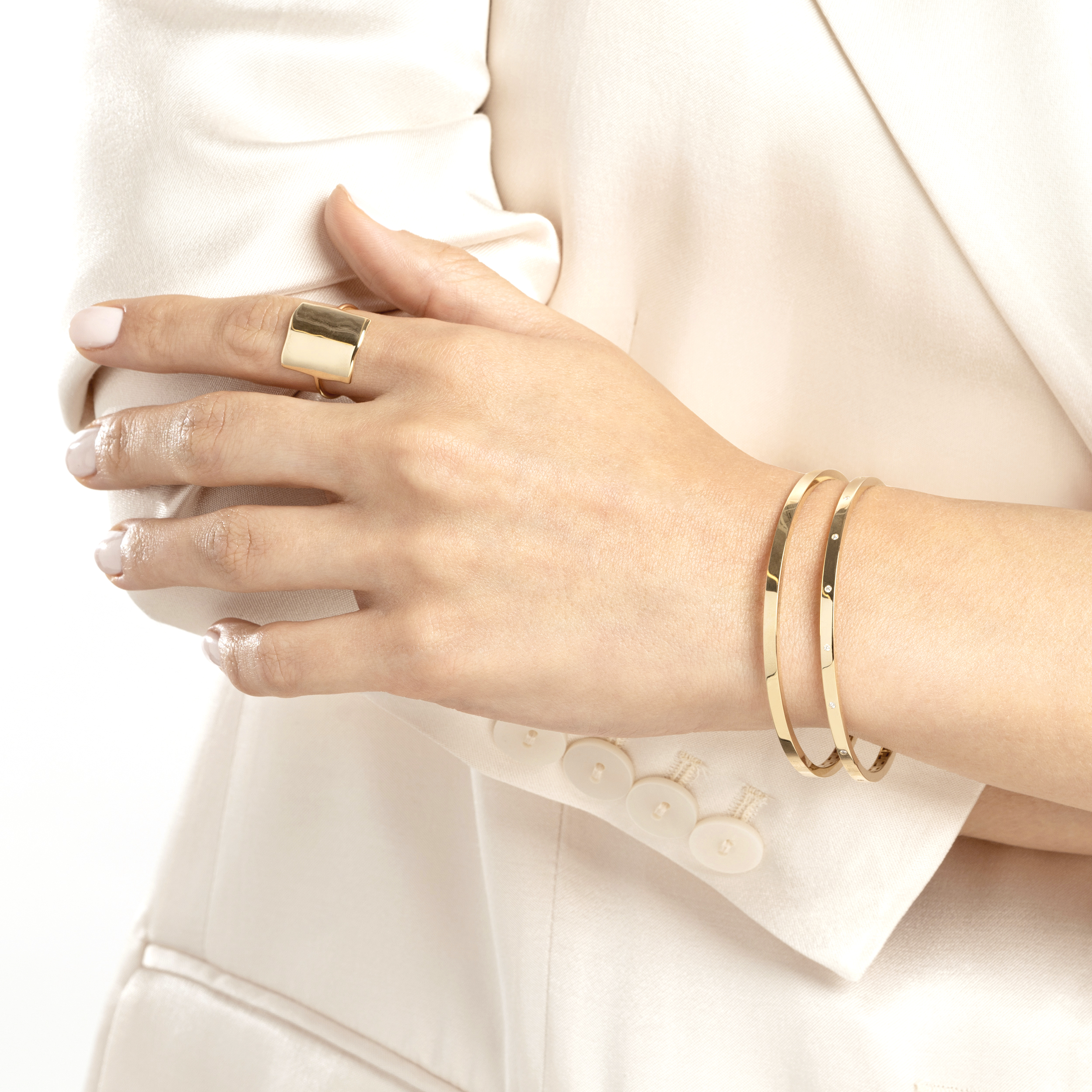 Keyline Square Bangle