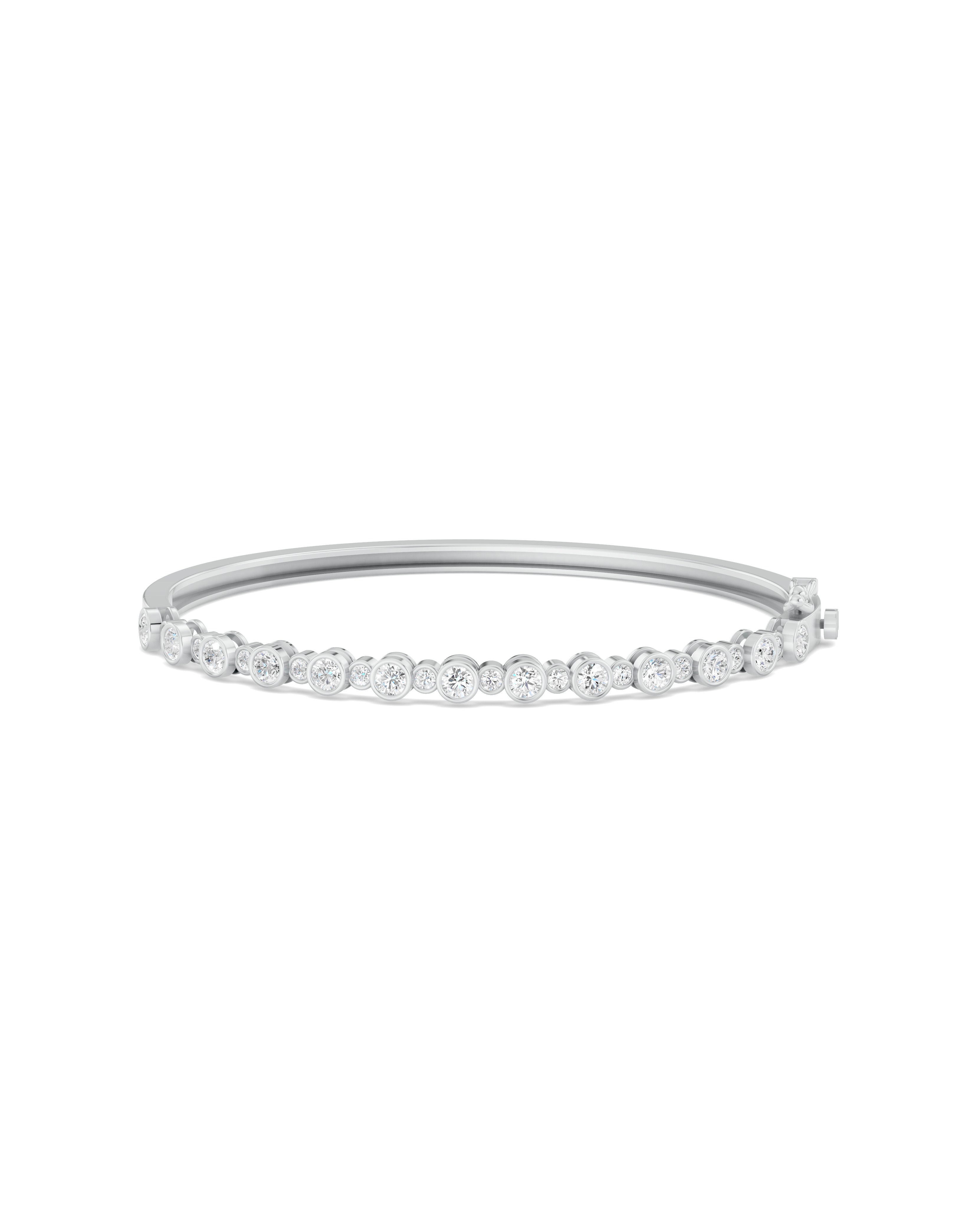 Bezel Sequence Diamond Bangle (1.80 ct. tw.)