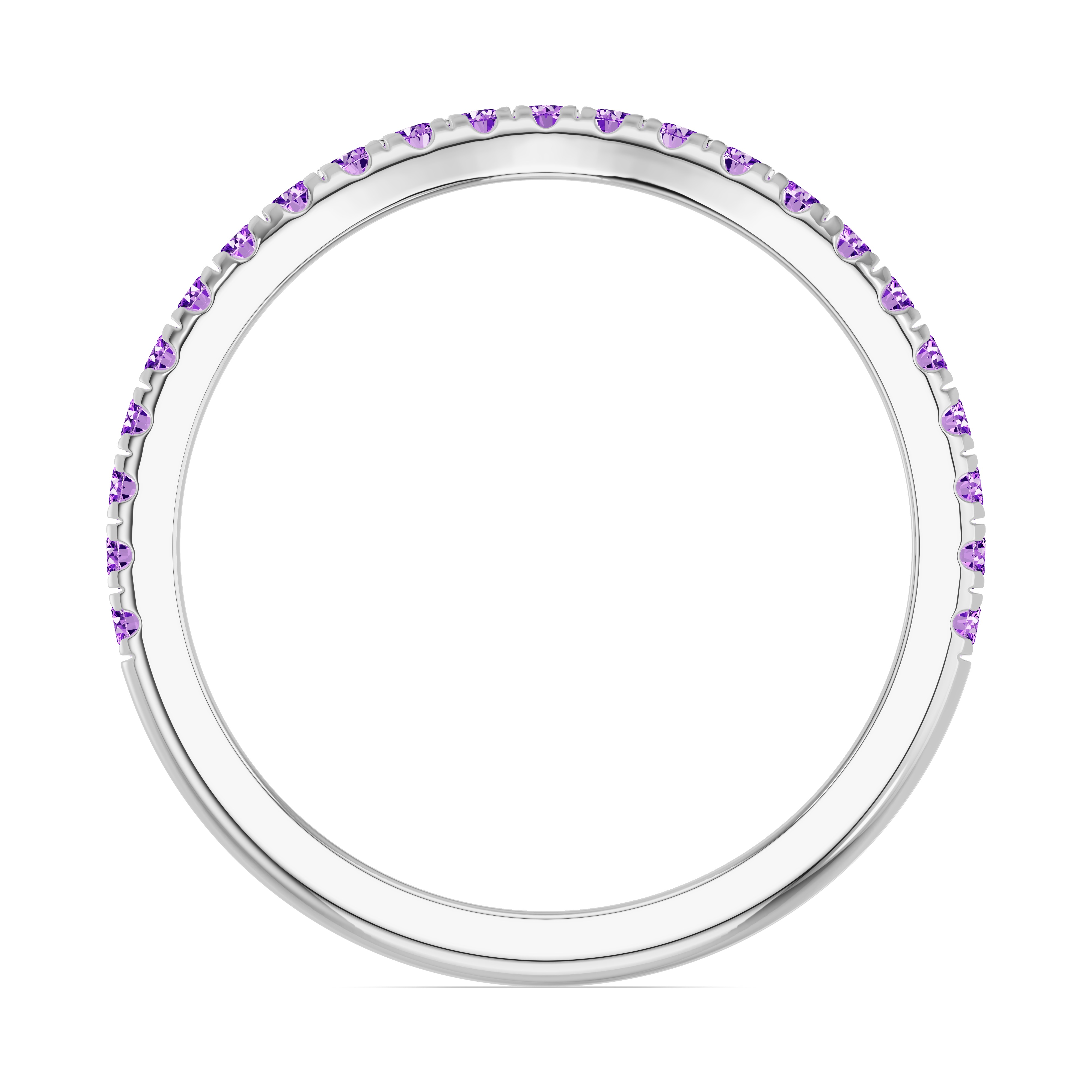 Spectra Amethyst Contoured Band