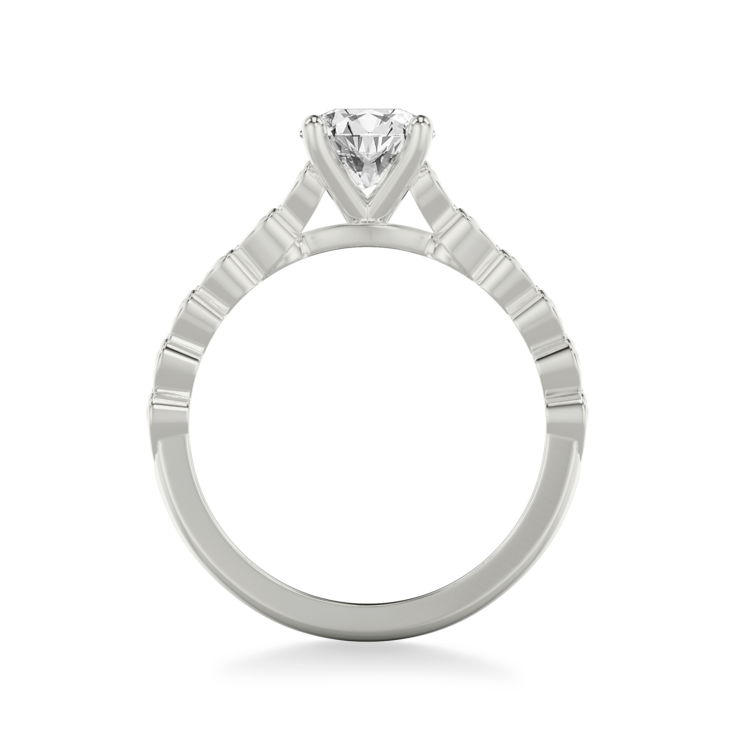 Corazon Pave Engagement Ring
