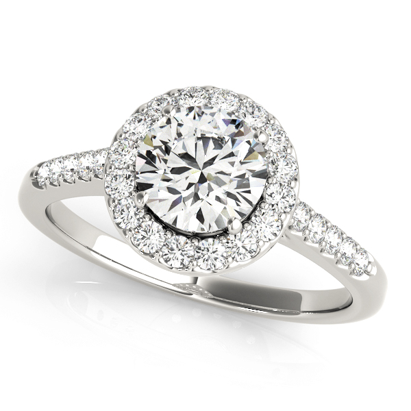 Frankie Halo Engagement Ring