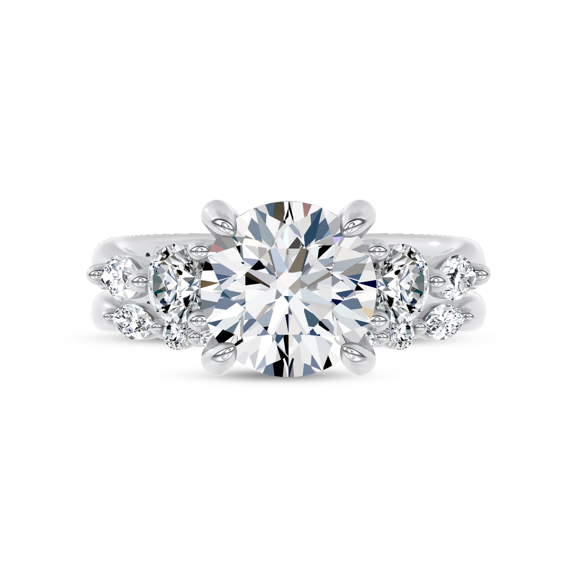 Novelle Mixed Shape Band by Christian Siriano