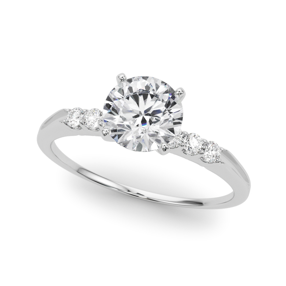 Juno Shared Prong Engagement Ring