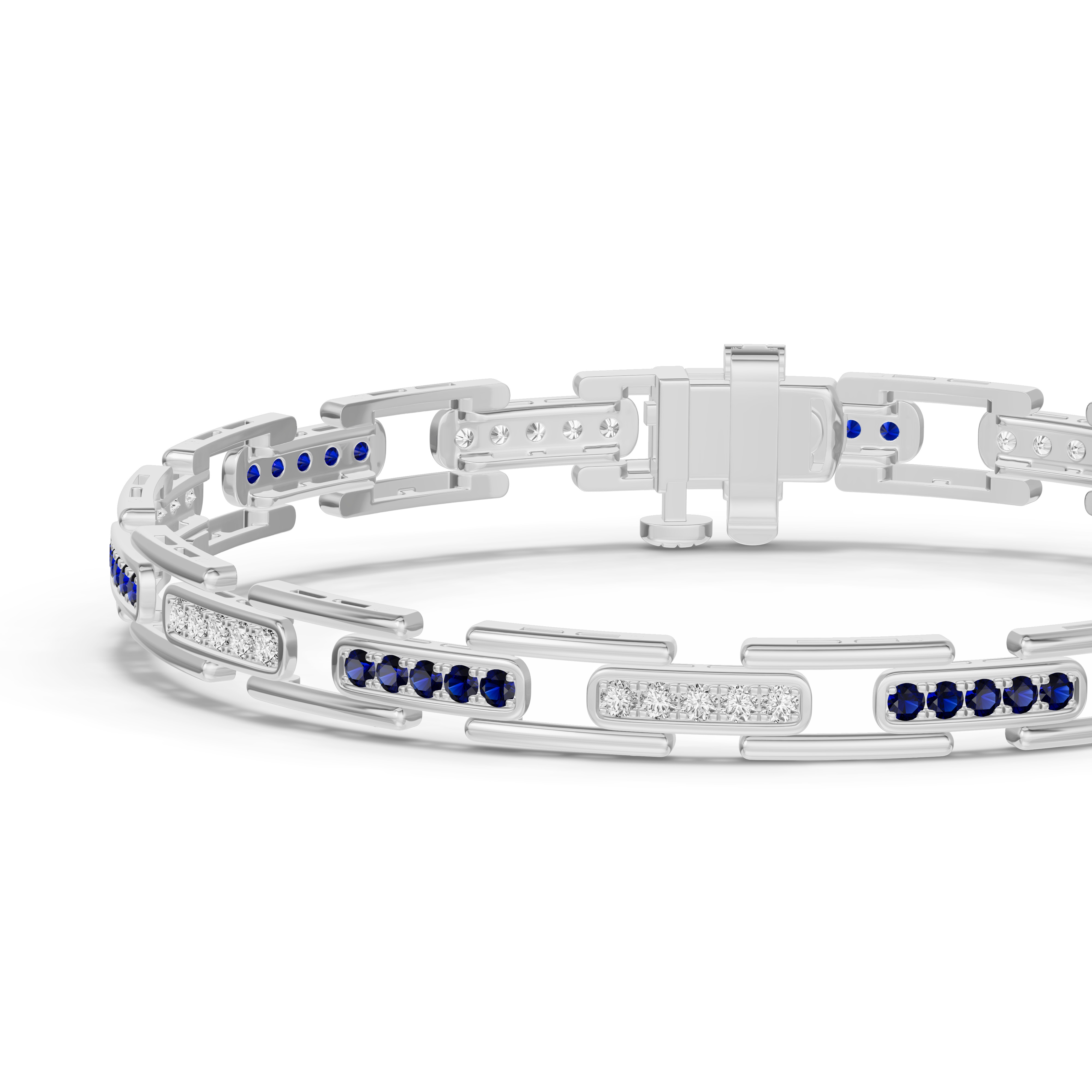 Corvella Diamond & Sapphire Bracelet