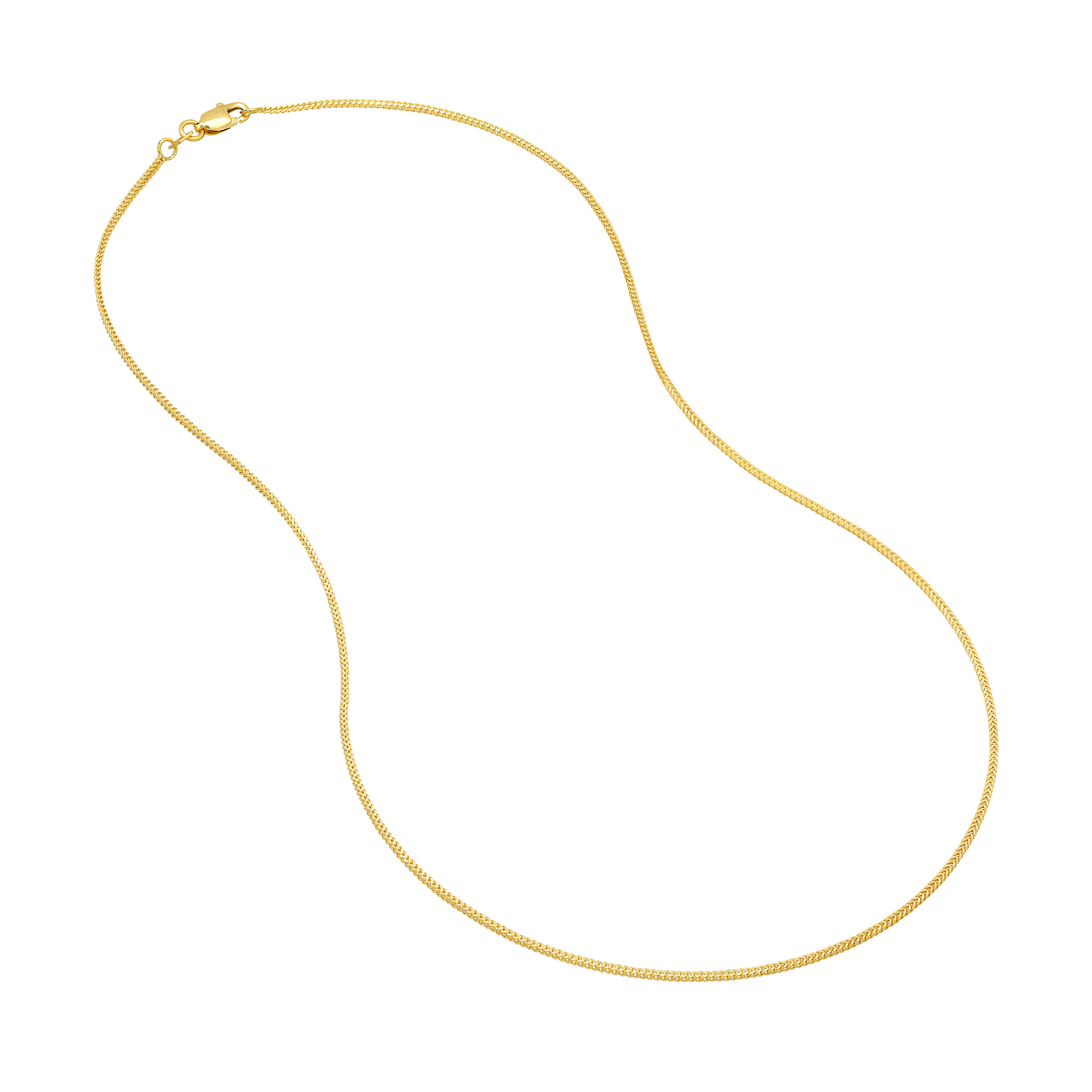 Franco Chain Gold Necklace (18 inches)