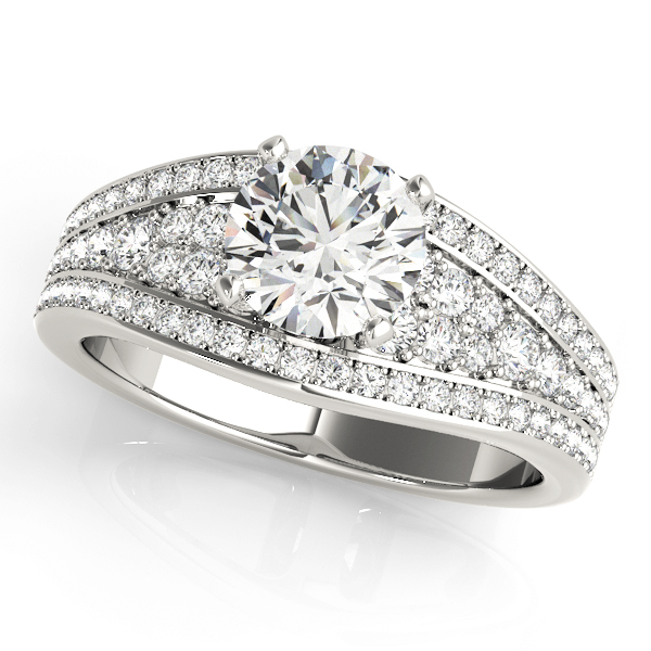 Sheila Diamond Encrusted Engagement Ring