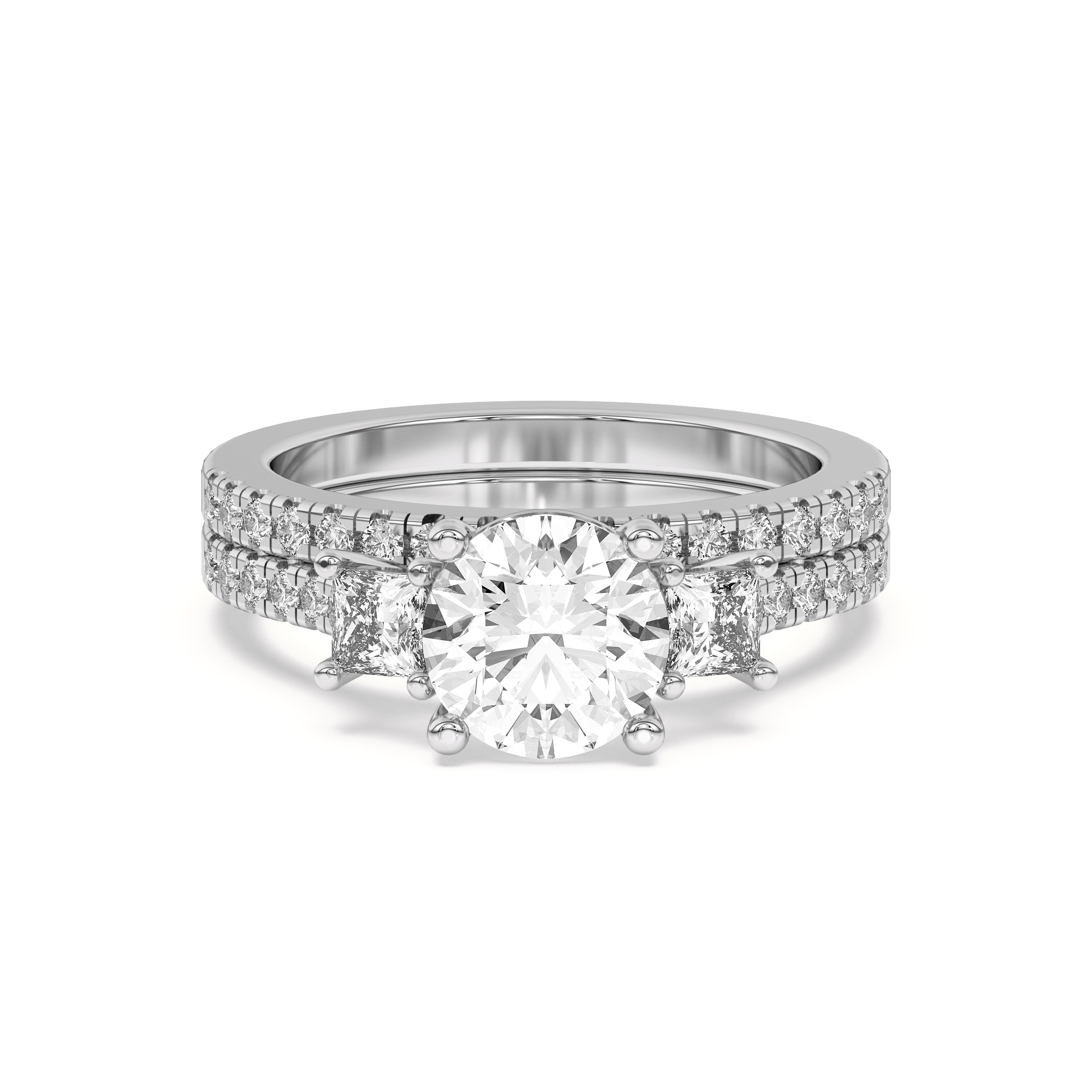 Tria Pave Band