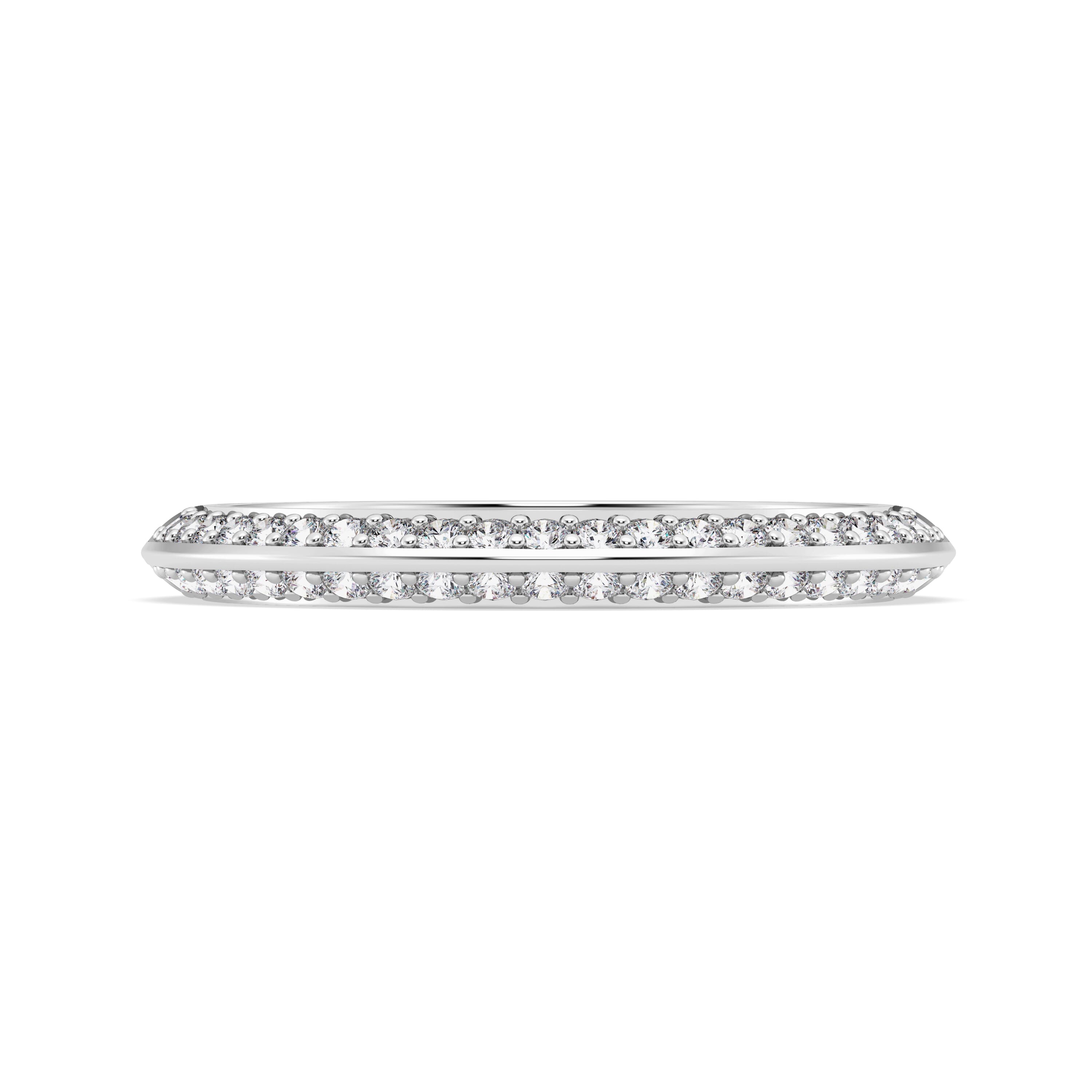Signature Hearts and Arrows Knife-Edge Band