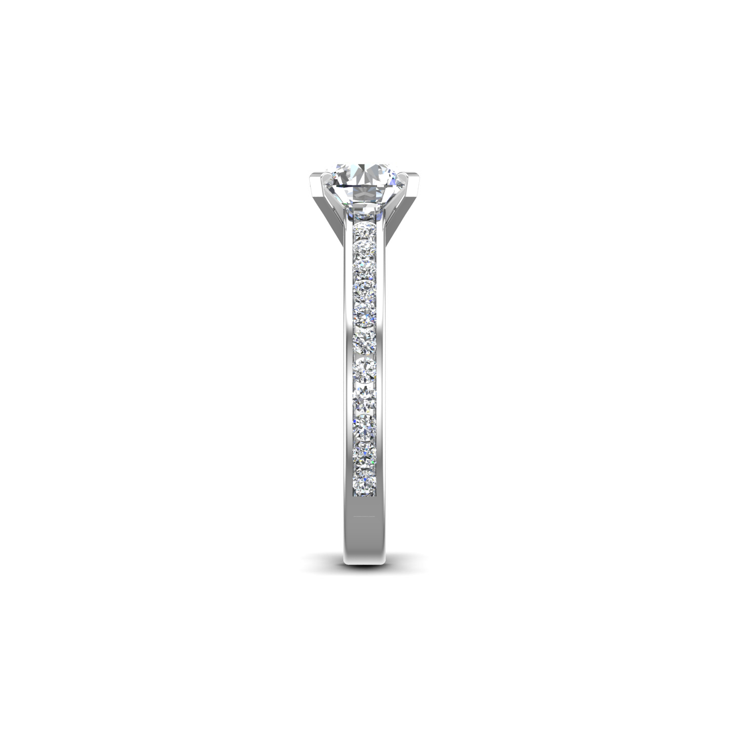 Lyra Channel Engagement Ring