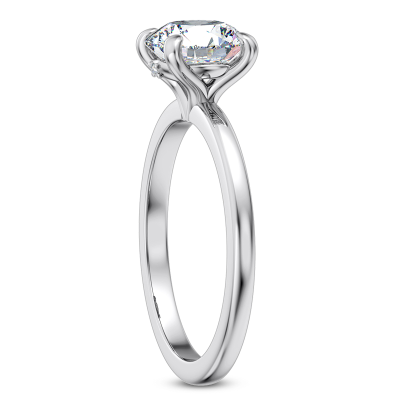 Solo Diamond Accent Solitaire Engagement Ring