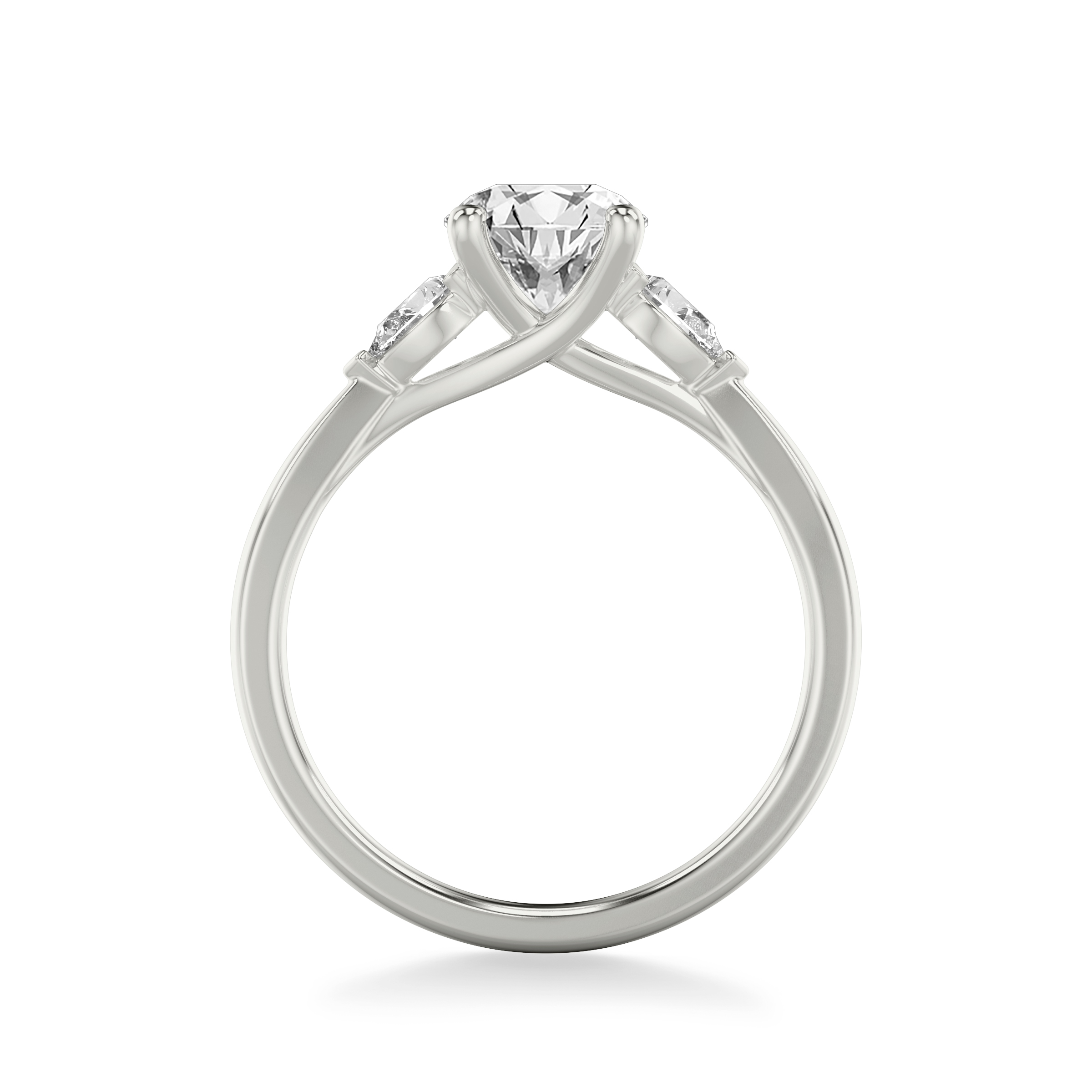 Jacie Three Stone Engagement Ring