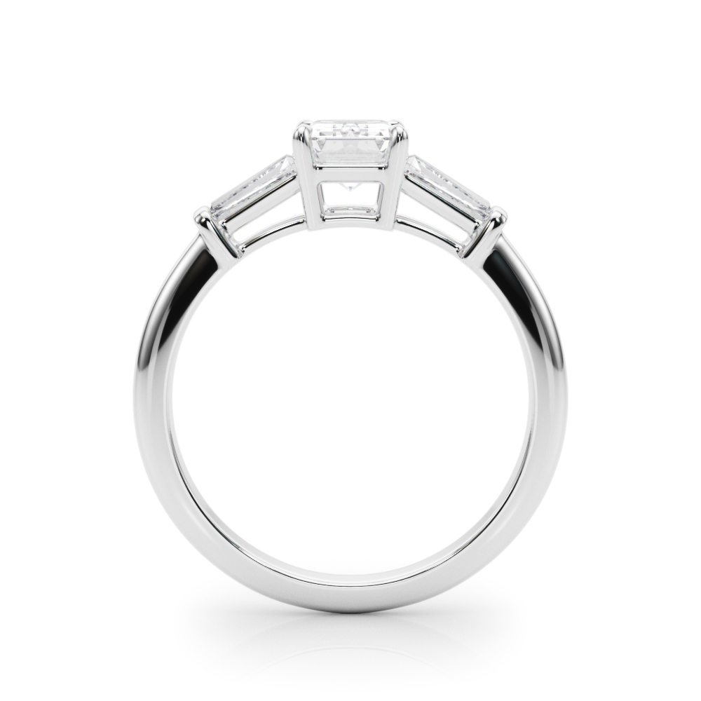 Fox Three-Stone Engagement Ring