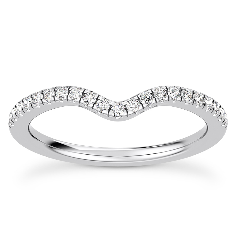 Maplewood Curved Pave Band