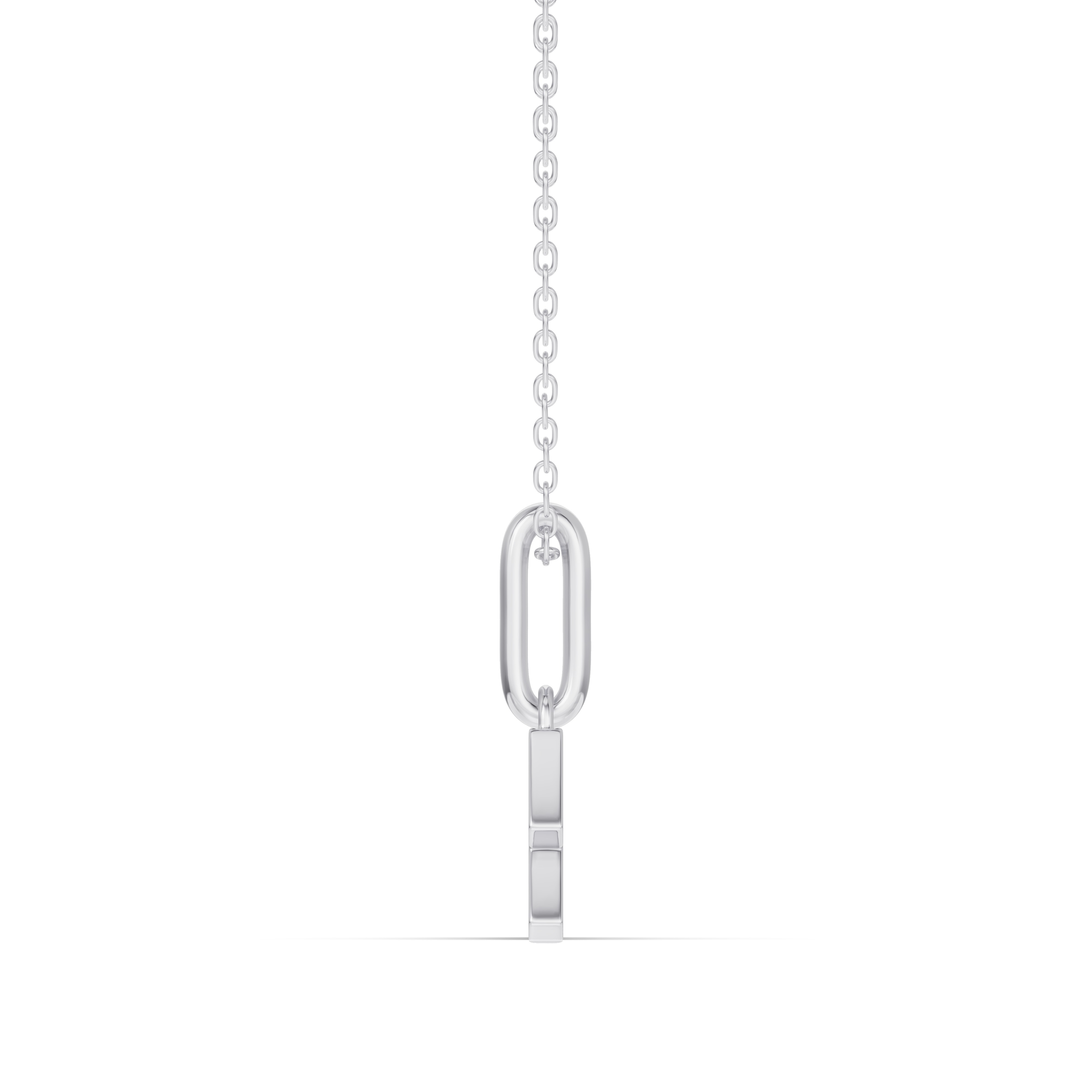 Aquarius Zodiac Glyph Necklace