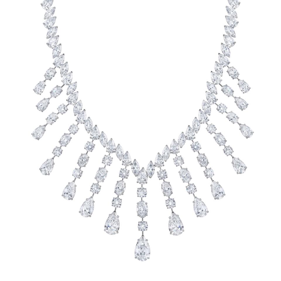 Waterfall Lab Diamond Masterpiece Necklace (136.08 ct. tw.)
