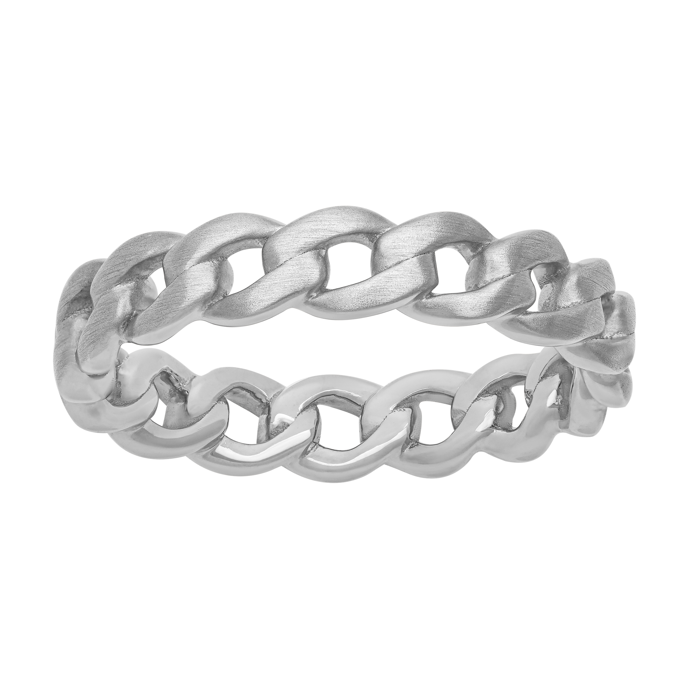 Brushed Curb Link Band (5mm)