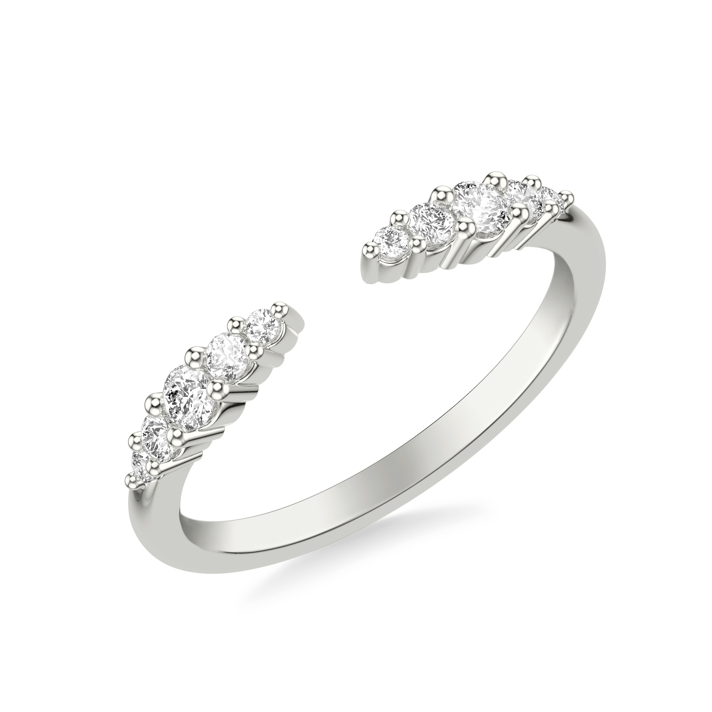 Lottie Diamond Open Band