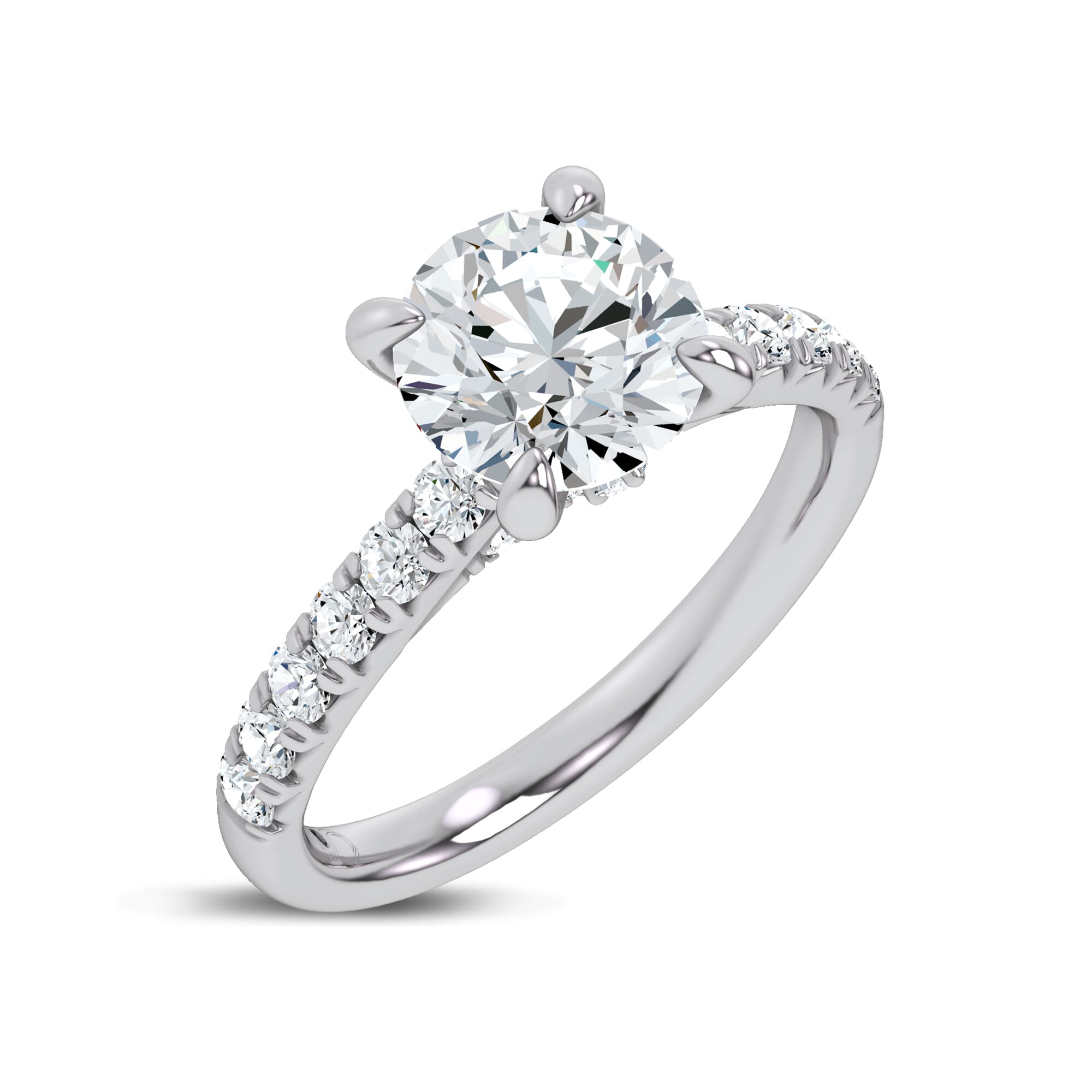 Joye Pave Engagement Ring by Christian Siriano