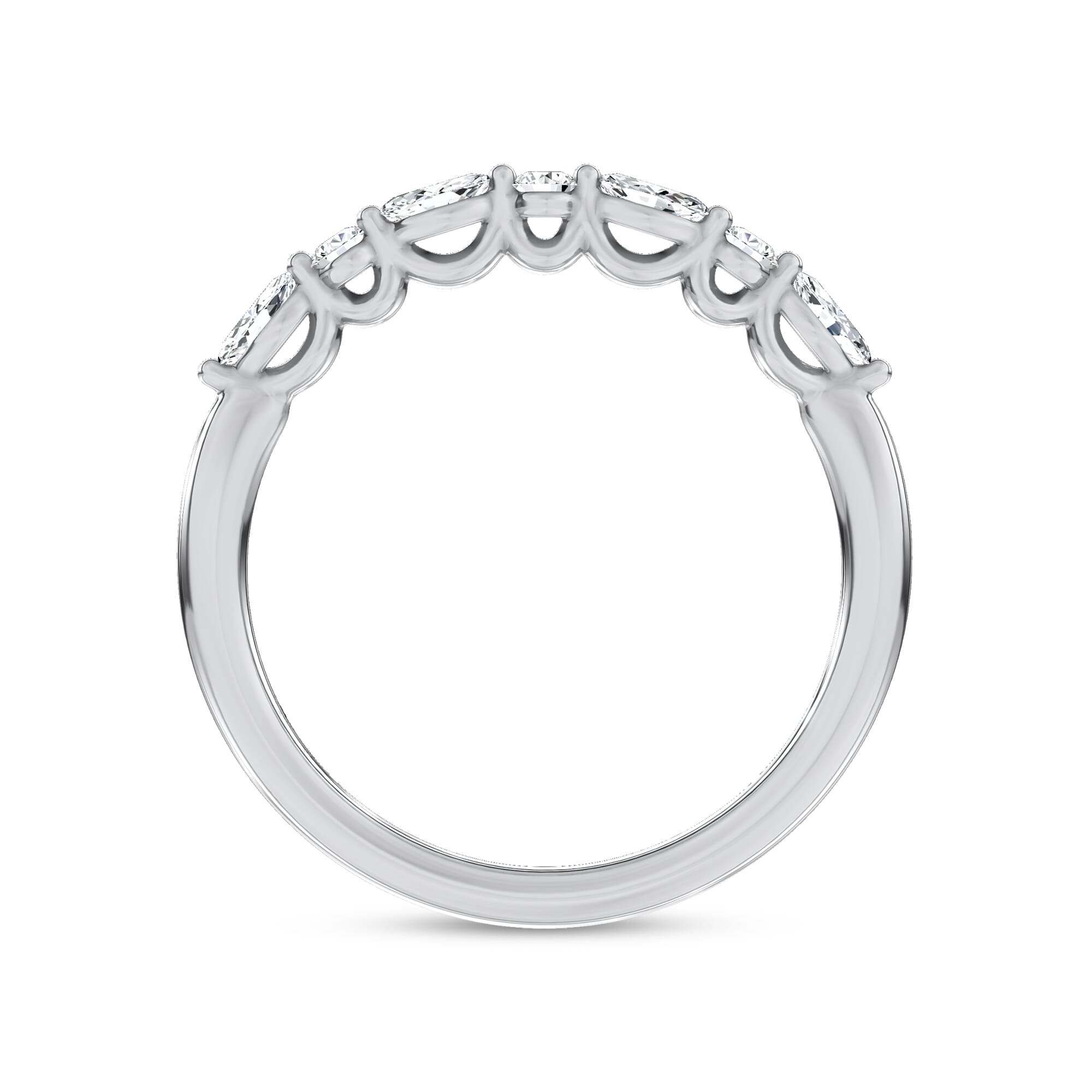 Novelle Mixed Shape Band by Christian Siriano