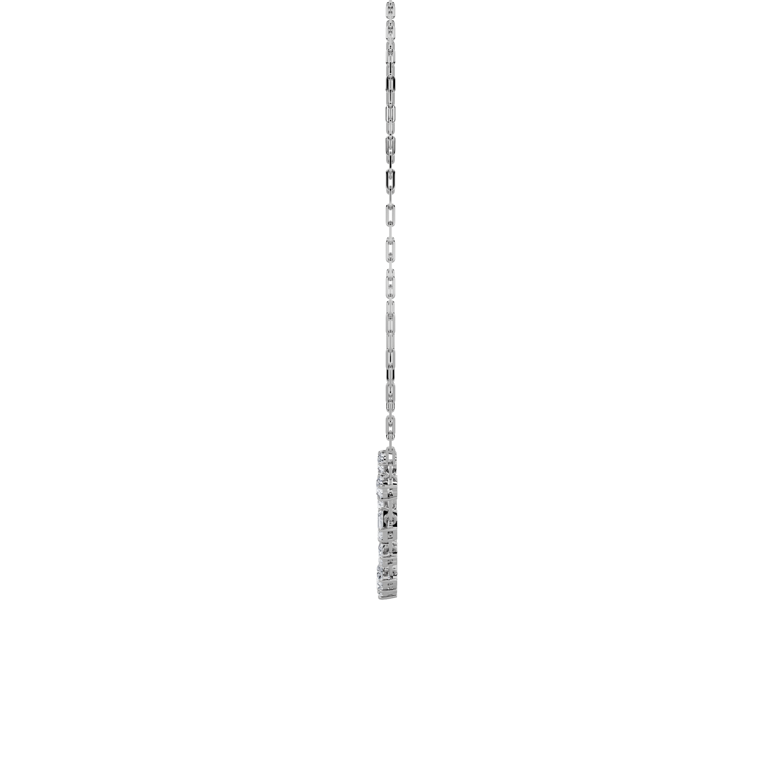 Mixed Shape Lab Diamond Link Necklace (4.00 ct. tw.)