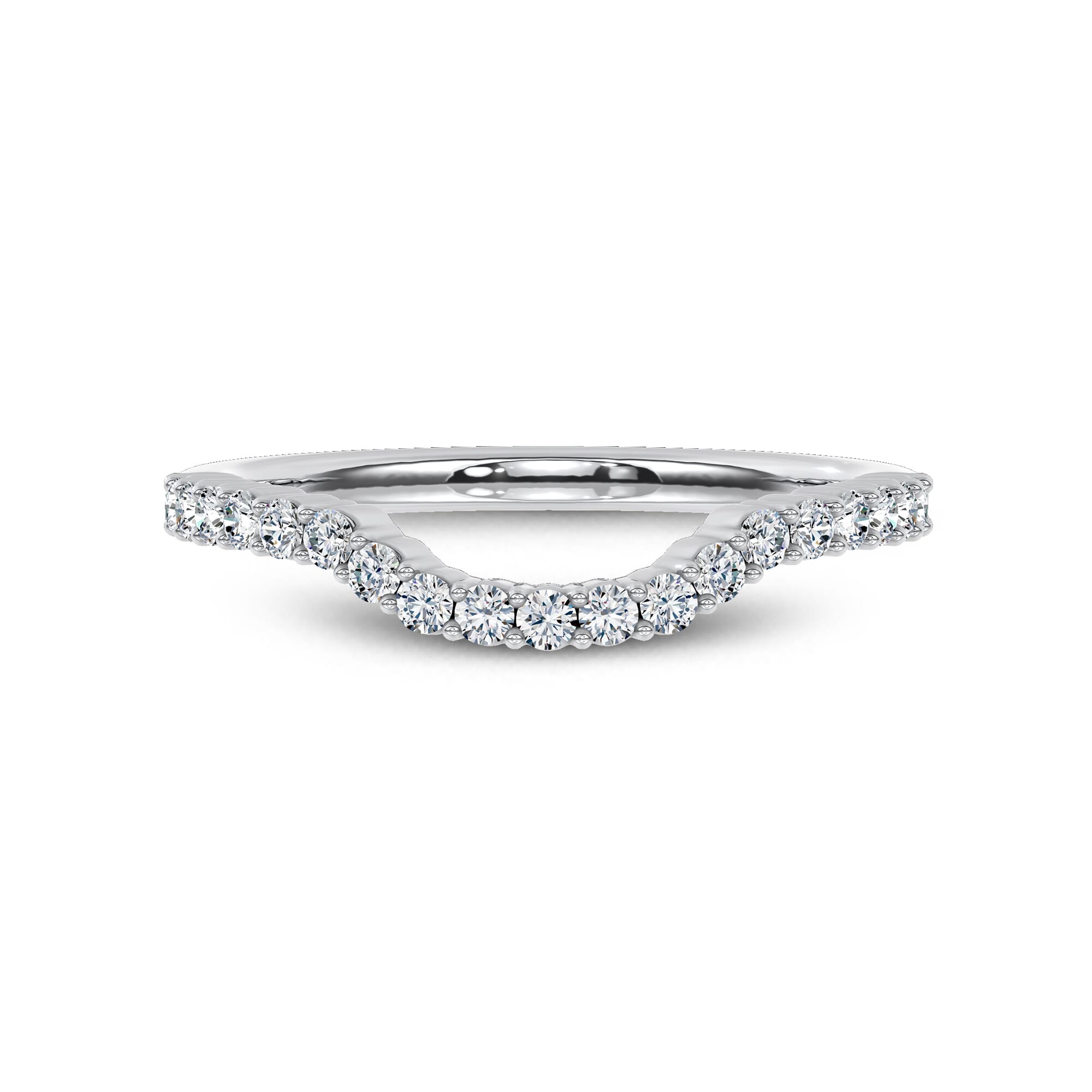 Dorian Contour Pave Band