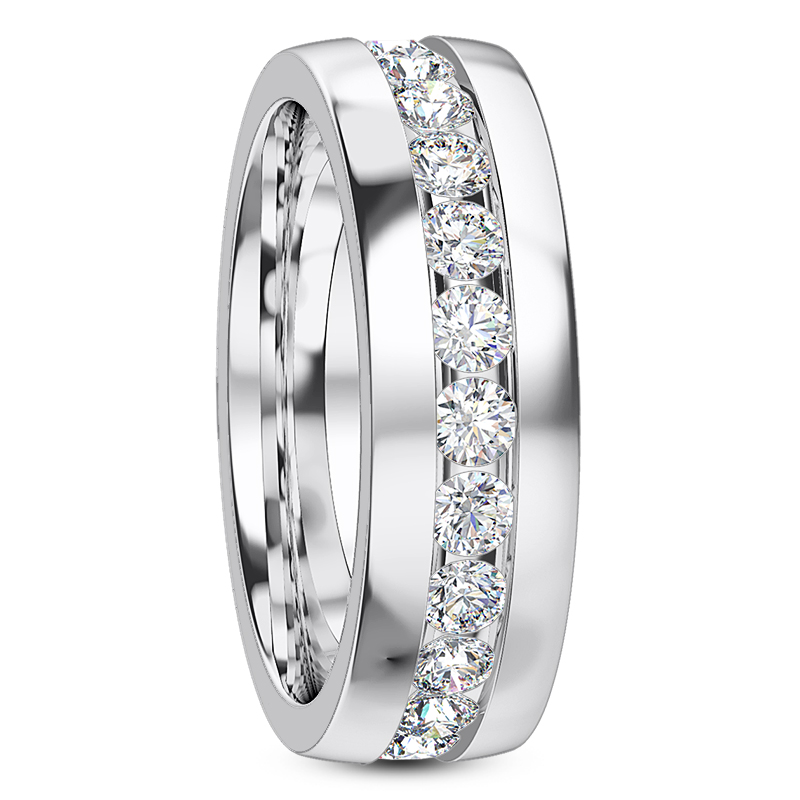 Ara Grande Men's Eternity Wedding Band