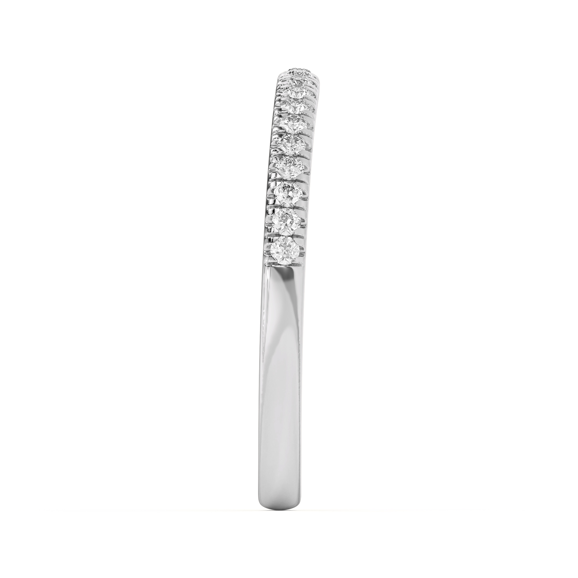 Nalani Curved Pave Band