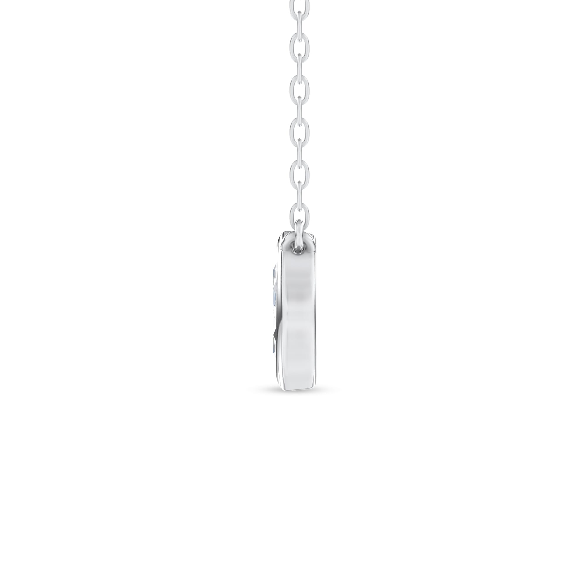Maravina Bezel Lab Diamond Pendant by Christian Siriano (.20 ct.)