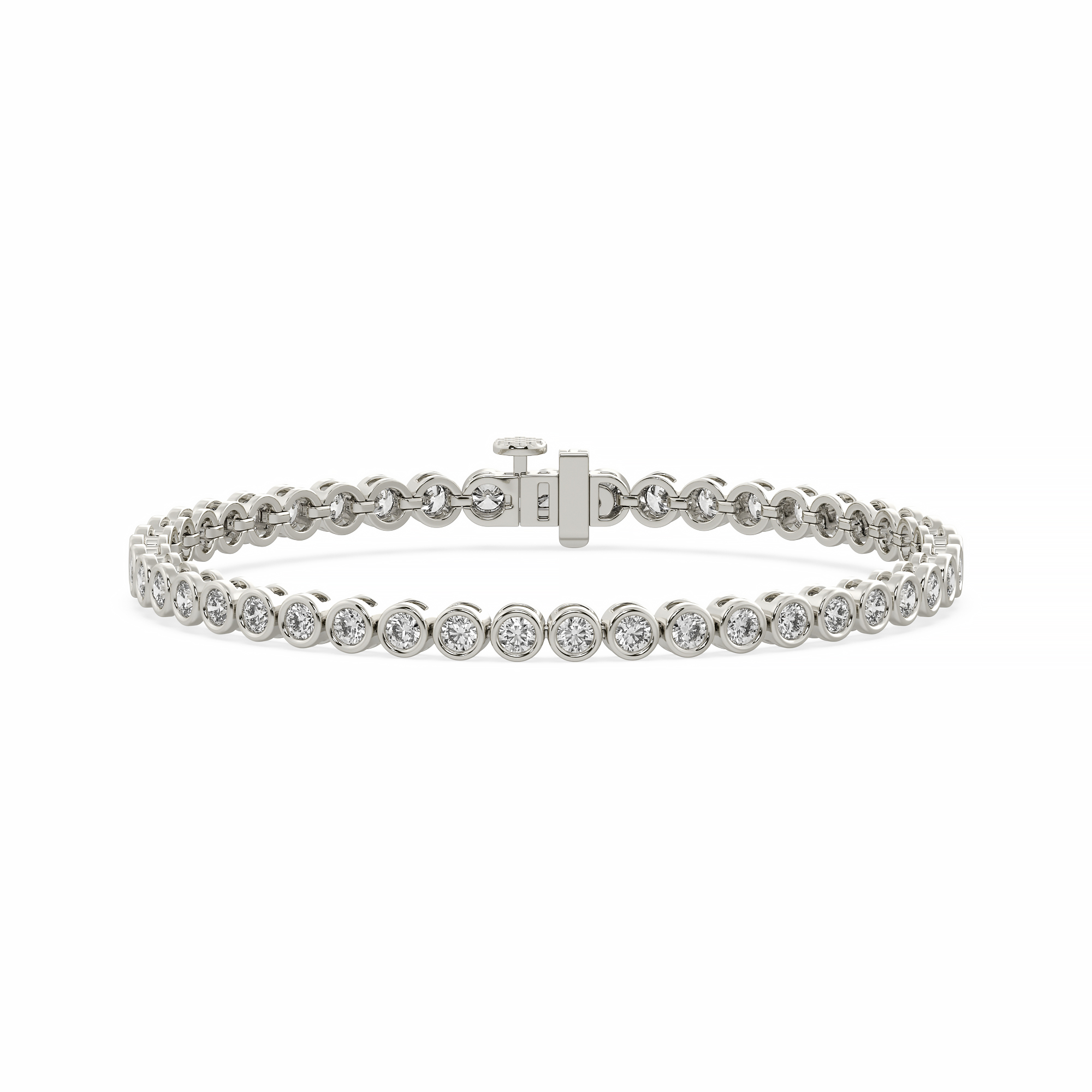Bezel Diamond Bracelet