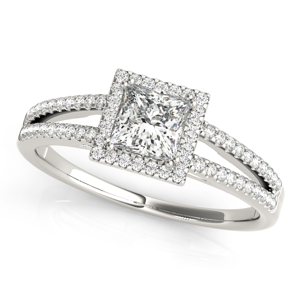 Aubrielle Halo Engagement Ring