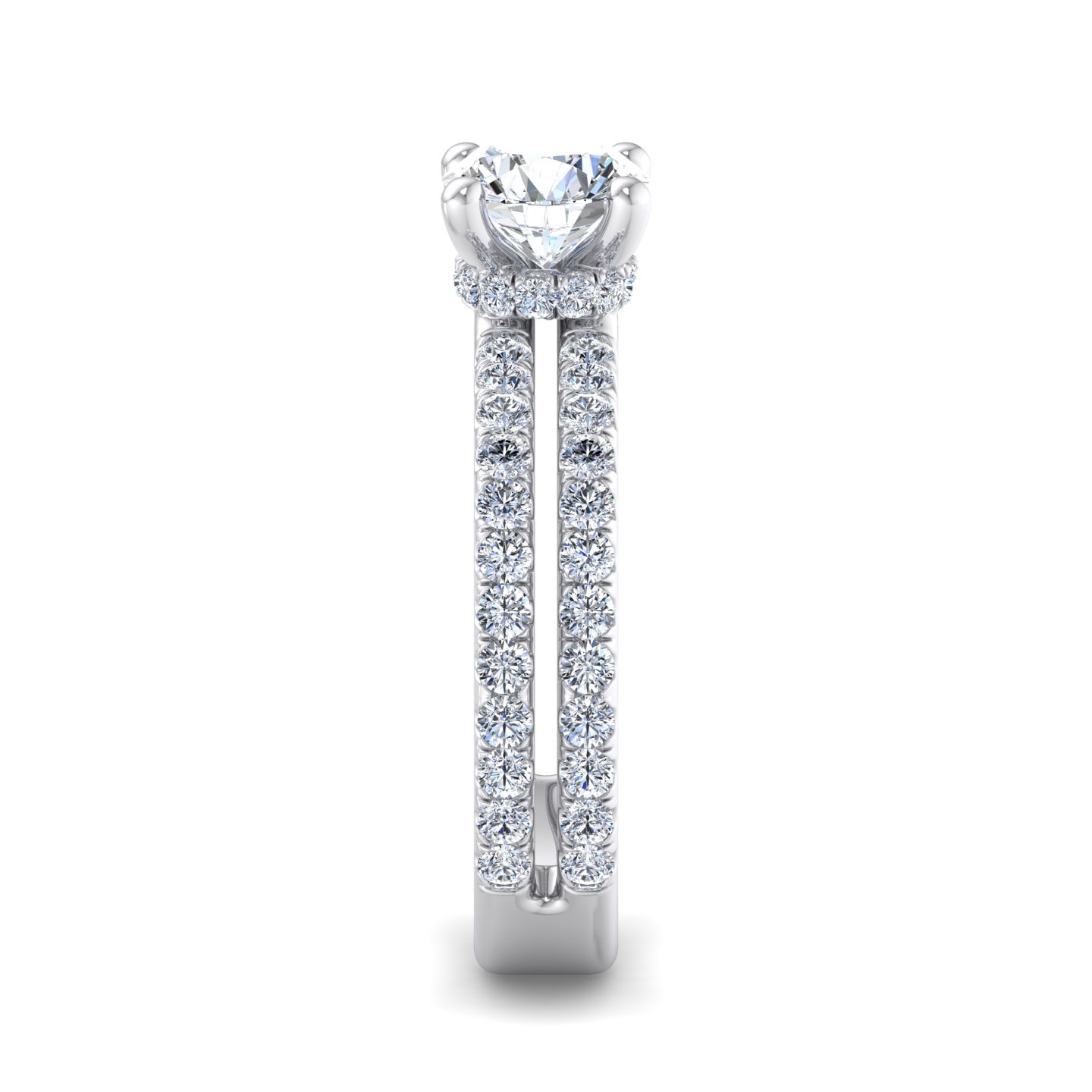 Cassidy Hidden Halo Engagement Ring