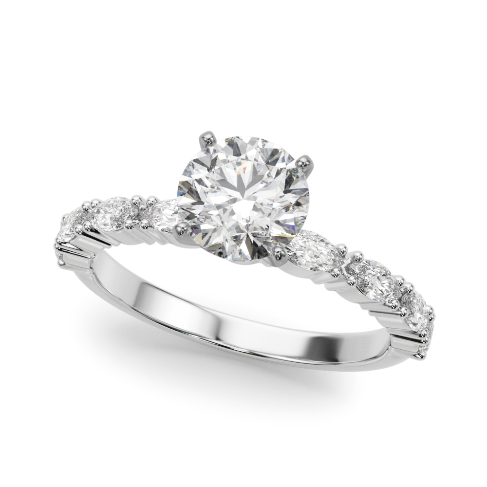 Alanis Marquise Diamond Engagement Ring