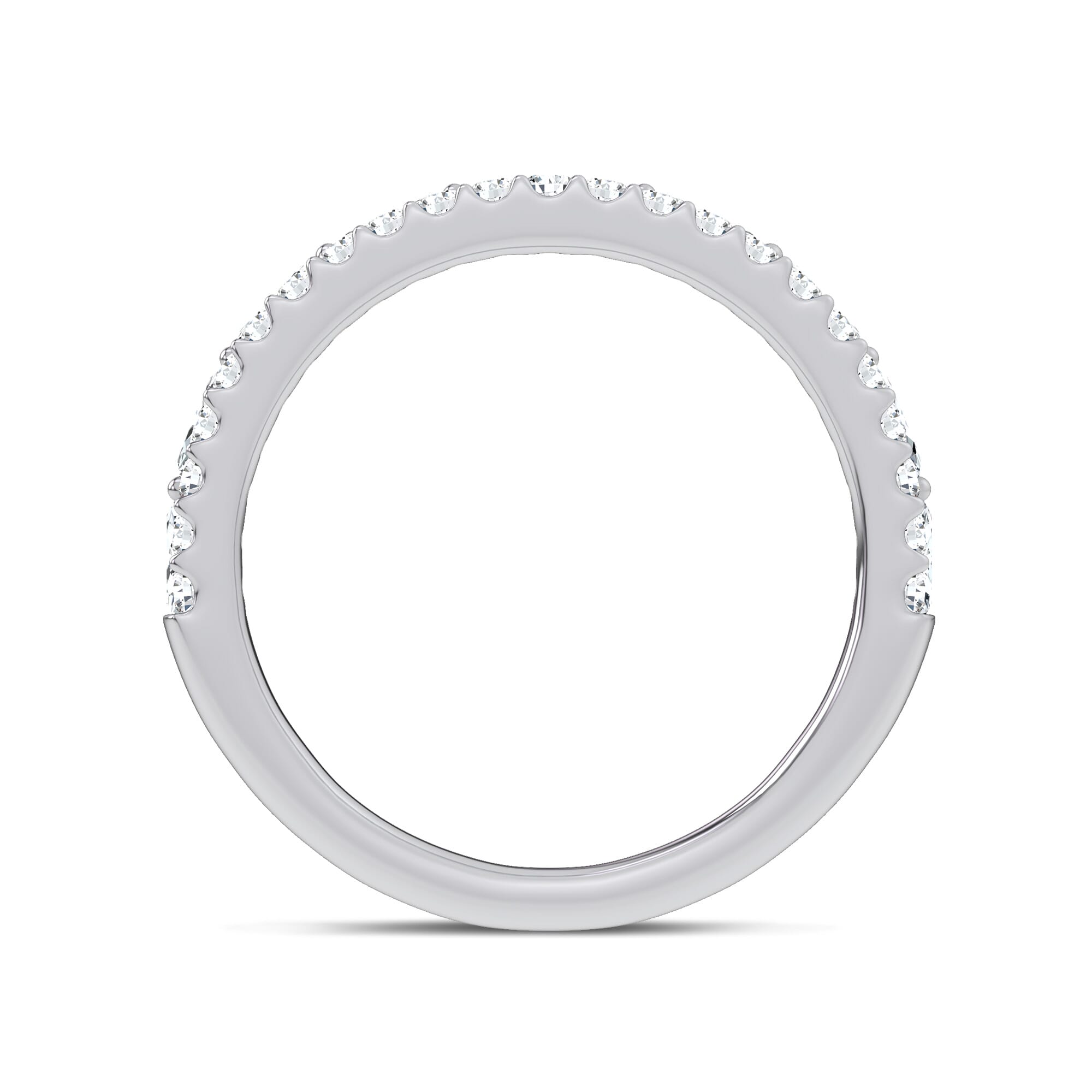 Ouvre Marquise Wrap Pave Band