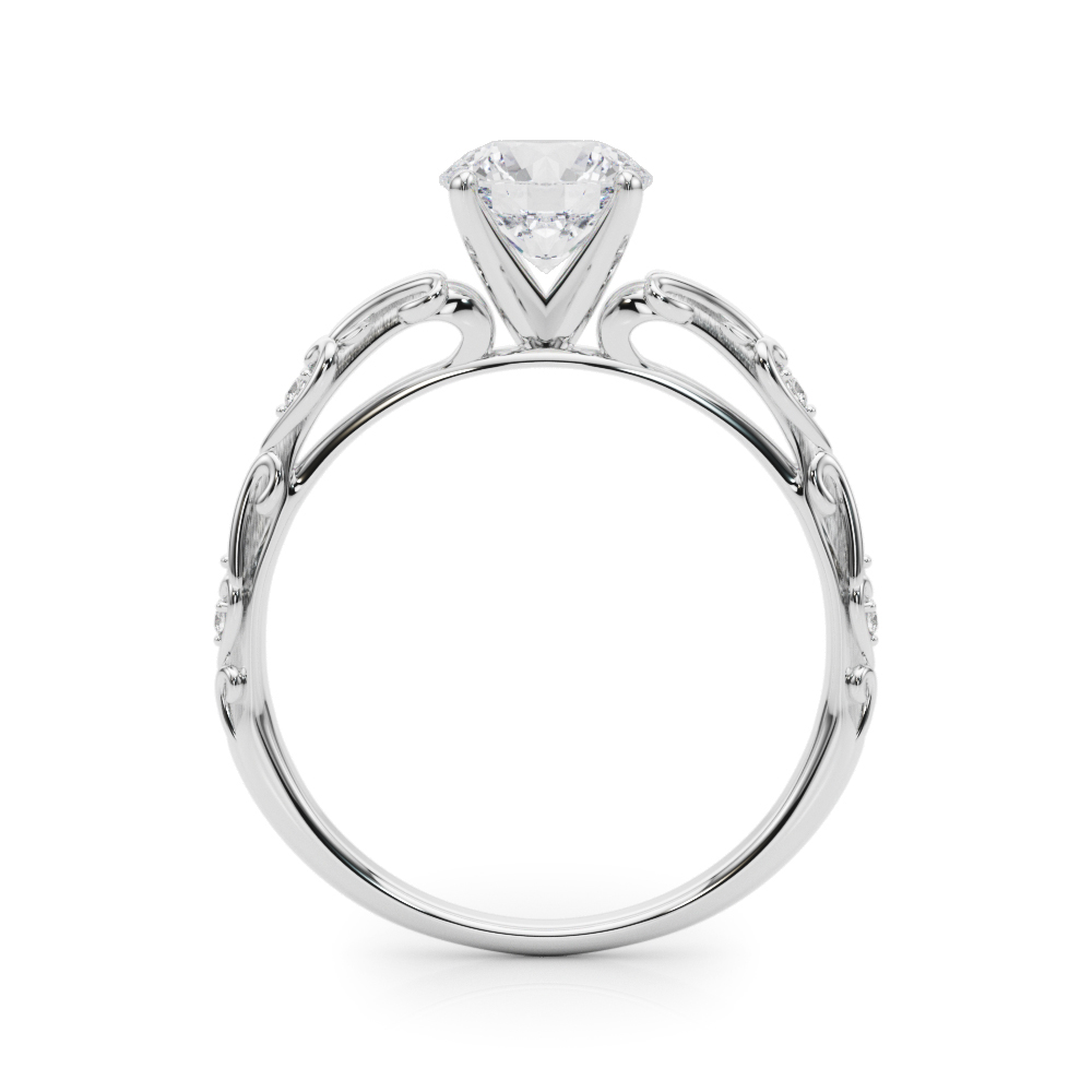 Tegan Vintage Inspired Lab Engagement Ring